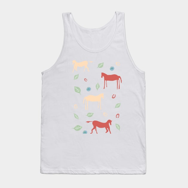 Horses Tank Top by Slownessi